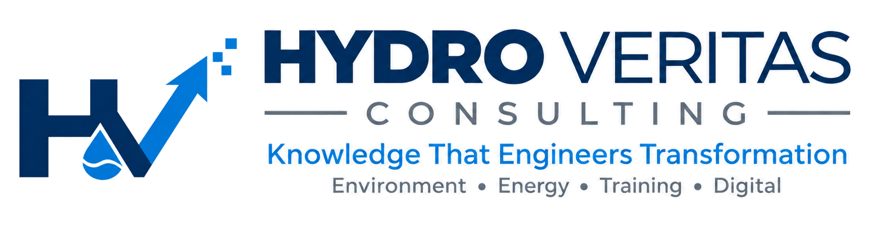 Hydro Veritas Consulting. Knowledge That Engineers Transformation. Environment, Energy, Training, Digital.